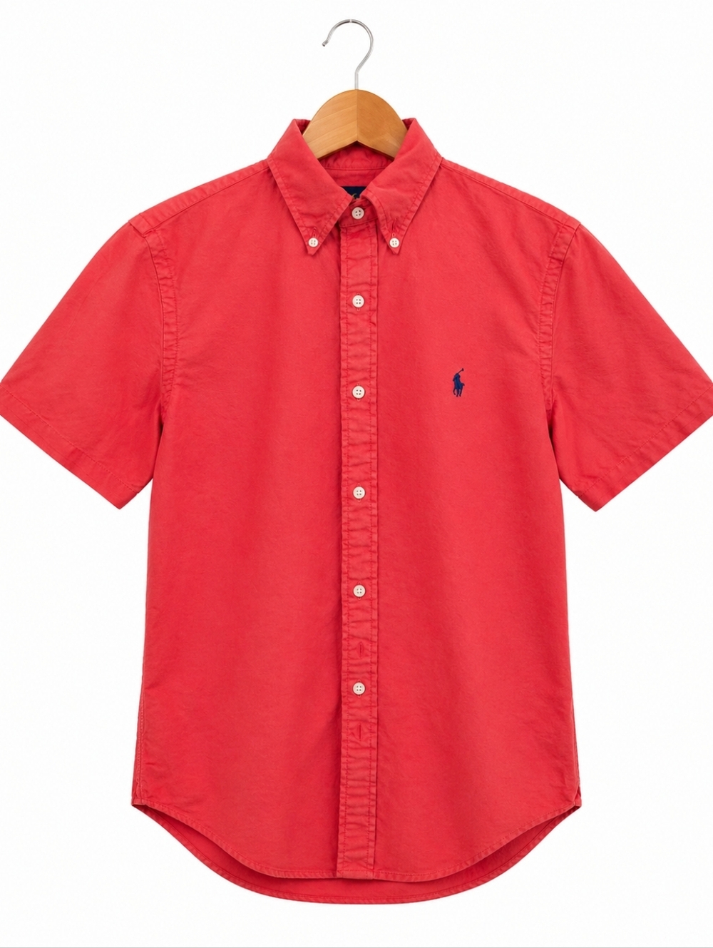 Polo Ralph Lauren Button Down Shirt Short Sleeve Classic Fit Size S - Picture 2 of 8